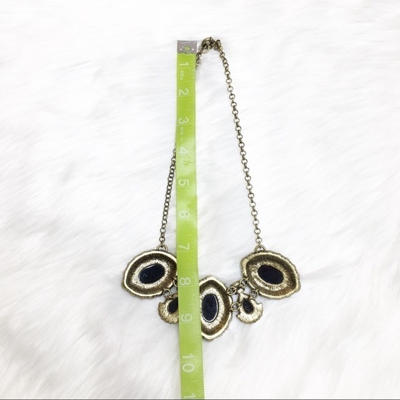 J. Crew Statement Necklace Black - Picture 4 of 4